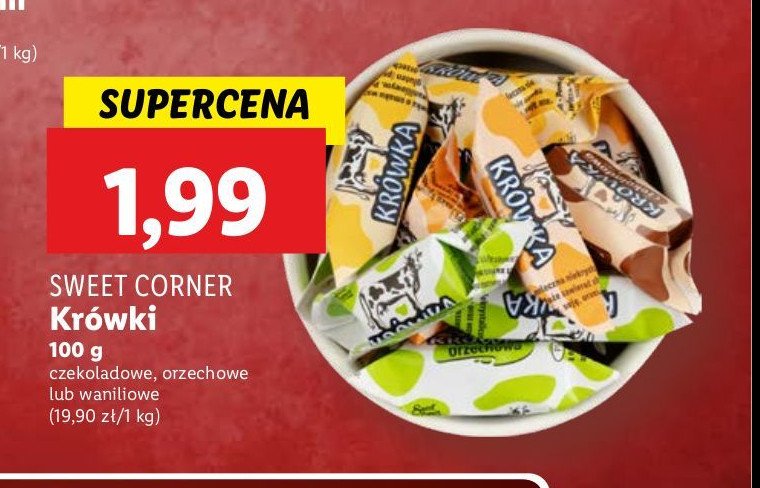 Krówki czekoladowe Sweet corner promocja