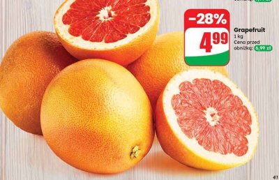 Grapefruit promocja w Dino