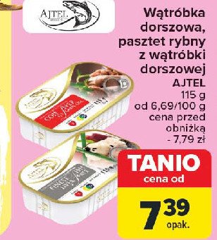 Wątróbka dorszowa Ajtel promocja