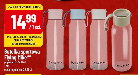 Butelka sportowa 550 ml promocja