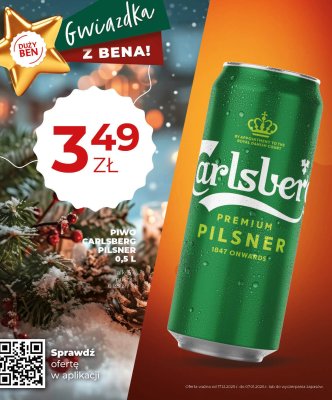 Piwo Carlsberg Pilsner 0,5 L promocja w Duży Ben