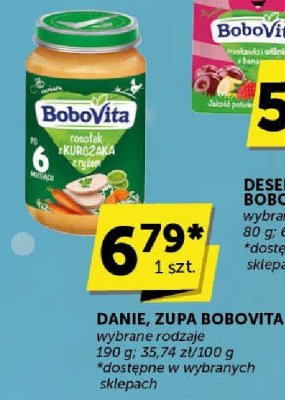 Danie, zupa BoboVita promocja w Groszek