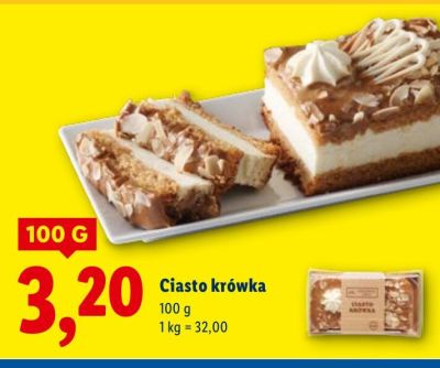 Ciasto krówka promocja w Lidl