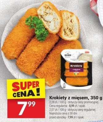 Krokiety z mięsem, 350 g promocja w Twój Market