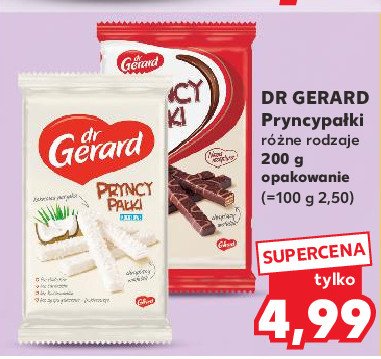 Wafle pryncypałki classic Dr gerard promocja w Kaufland