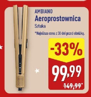 Aeroprostownica AMBIANO  promocja w Aldi