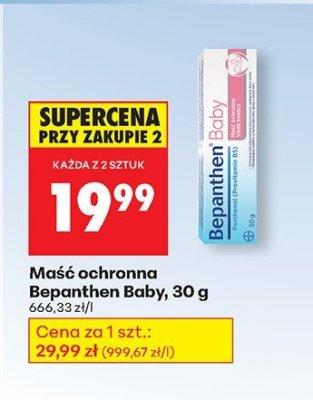 Maść ochronna  Baby promocja w Biedronka