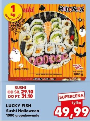 Sushi Halloween LUCKY FISH promocja w Kaufland