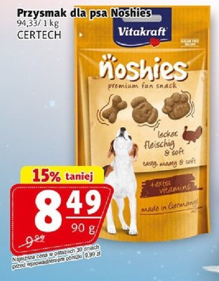 Przysmak dla psa Noshies Vitakraft promocja w Prim Market