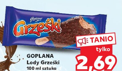 Lód czekoladowy Grześki promocja