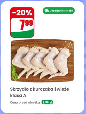 Skrzydło z kurczaka świeże klasa A promocja w Dino