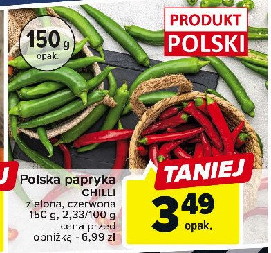 Papryka chili jalapeno zielona promocja