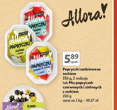 Papryczki czerwone z serem Allora! promocja