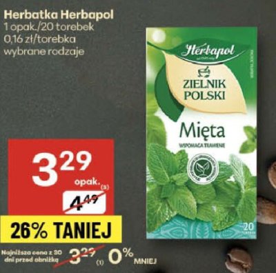 Herbata promocja w Delikatesy Centrum
