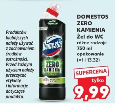 Żel do WC Zero Kamienia promocja w Kaufland