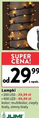 Lampki 200 LED promocja w Intermarche