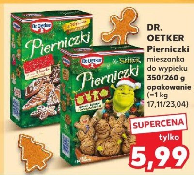 Pierniczki mieszanka do wypieku Dr. Oetker promocja w Kaufland