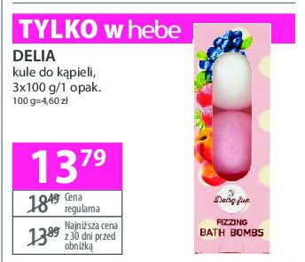 Kule do kąpieli Dairy fun promocja