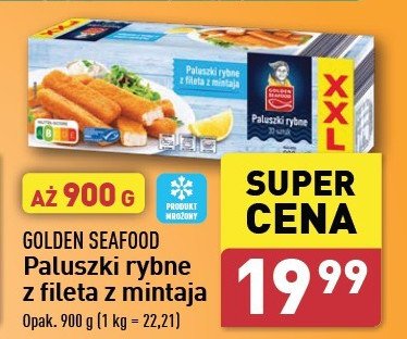 Paluszki rybne z fileta mintaja Golden seafood promocja