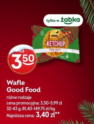 Wafle Good Food różne rodzaje promocja w Żabka