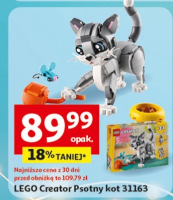 LEGO Creator Psotny kot 31163 promocja w Auchan