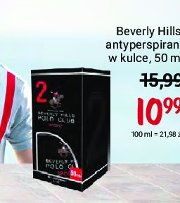 Antyperspirant Beverly hills polo club sport 2 promocja