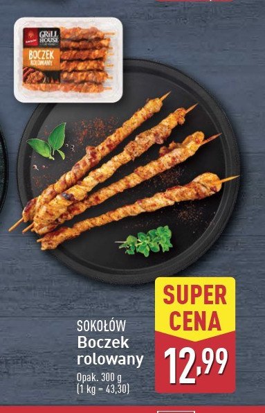 Boczek grillowy Sokołów promocja w Aldi