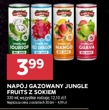 Napój mango Jungle fruits promocja