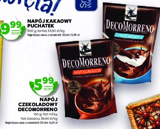 Napój czekoladowy milky Decomorreno la festa promocja