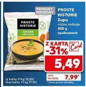 Zupa krem z zielonych warzyw Iglotex proste historie promocja