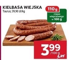 Kiełbasa wiejska Taurus promocja w Stokrotka