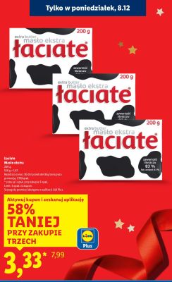 Masło ekstra promocja w Lidl