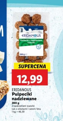 Pulpeciki w stylu greckim Eridanous promocja
