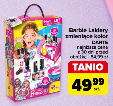 Lakiery barbie Lisciani promocja