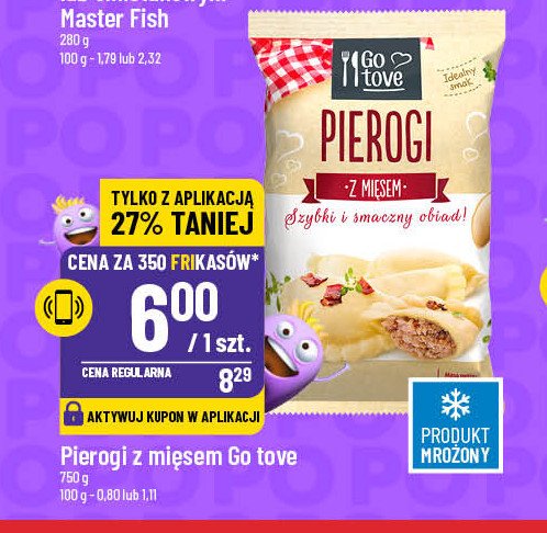 Pierogi z mięsem Gotove promocja