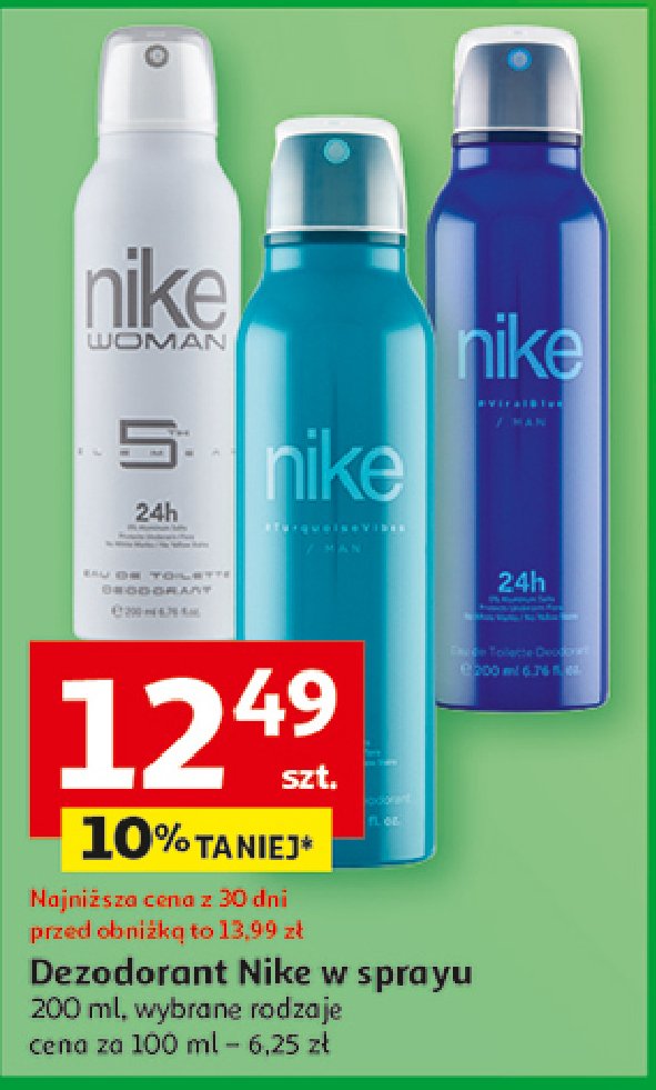 Dezodorant Nike viral blue promocja w Auchan