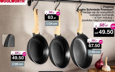 Patelnie promocja w Woolworth