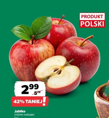 Jabłko, różne rodzaje promocja w Netto