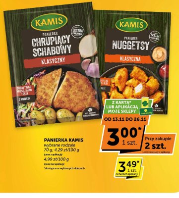 Panierka Kamis Nuggetsy Klasyczna promocja w Groszek