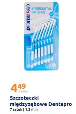 Szczoteczki międzyzębowe  promocja w Action