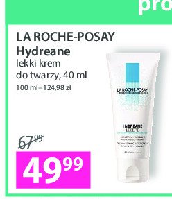 Krem riche nawilżający La roche-posay hydreane promocja