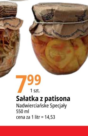 Sa艂atka z patisona Nadwarcia艅skie specja艂y promocja