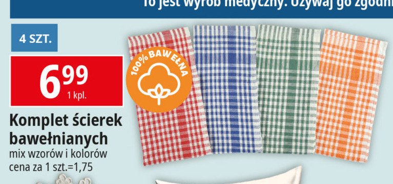 Ściereczki kuchenne promocja