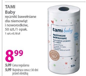 Ręczniki bawełniane Tami my baby promocja w Hebe