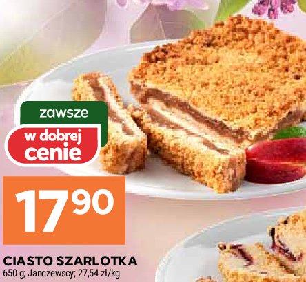 Szarlotka Janczewscy promocja w Stokrotka