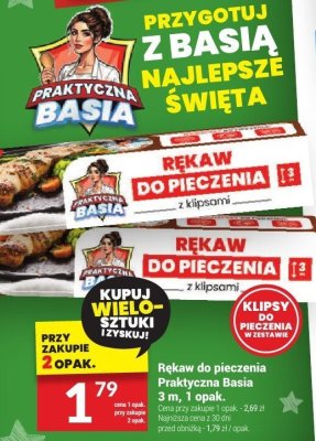 Rękaw do pieczenia Praktyczna Basia 3 m promocja w Twój Market