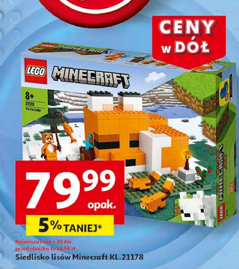 Klocki 21178 Lego minecraft promocja