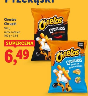 Chipsy Cheetos Chrupki promocja w Lidl
