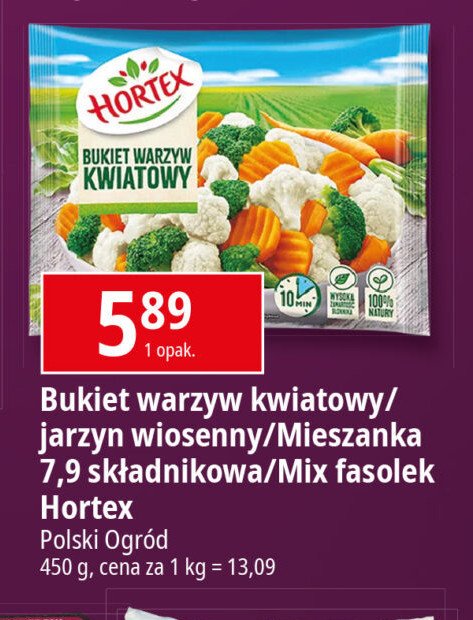 Bukiet jarzyn wiosenny Hortex promocja w Leclerc