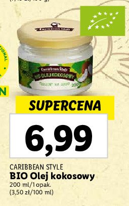 Olej kokosowy CARIBBEAN STYLE promocja